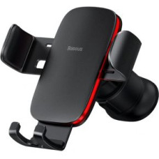 Baseus Auto turētājs Baseus  Baseus Metal Age II gravitational car phone holder for ventilation grille black (SUJS000001)