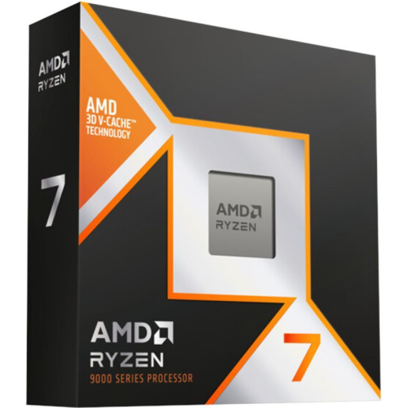 AMD Procesors AMD  CPU RYZEN X8 R7-9800X3D SAM5/120W 4700 100-100001084WOF