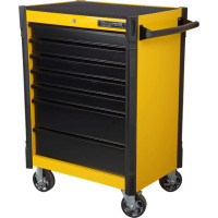 Kamasa Tools Instrumentu ratiņi 7 atvilktnes dzeltena