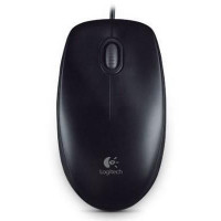 Logitech Datora pele Logitech  MOUSE USB OPTICAL B100/BLACK OEM 910-003357