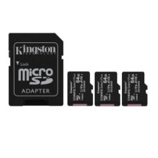 Kingston Cita datorprece Kingston  MEMORY MICRO SDXC 64GB UHS-I/3PACK SDCG4/64GB