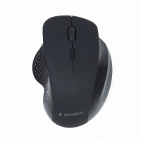 Gembird Datora pele Gembird  Wireless Optical mouse MUSW-6B-02	 USB, Black