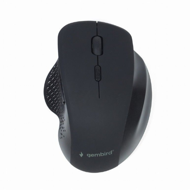 Gembird Datora pele Gembird  Wireless Optical mouse MUSW-6B-02	 USB, Black