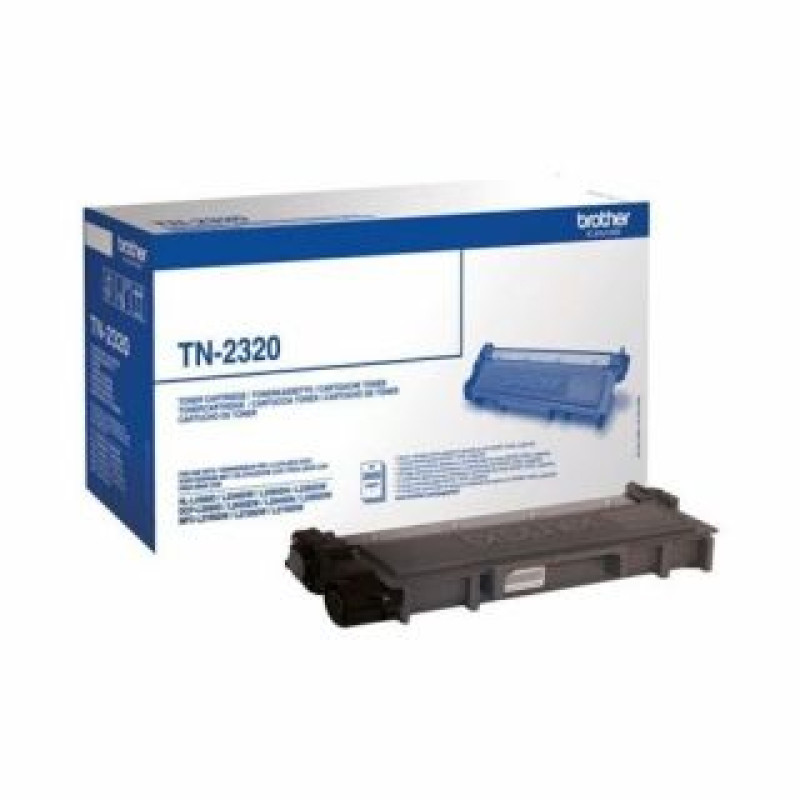 Brother Aksesuāri un izejmateriāli Brother  TN-2320 Toner Cartridge, Black