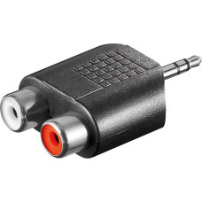 Goobay Cita datorprece Goobay  RCA adapter AUX jack 3.5 mm male to 2 stereo female 11604