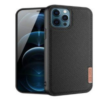 Dux Ducis Aizmugurējais vāciņš Dux Ducis Apple Phone 12 Pro Max Fino case covered with nylon material Black