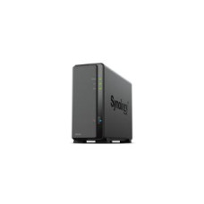 Synology Zibatmiņa Synology  Tower NAS DS124 up to 1 HDD/SSD, Realtek, RTD1619B, Processor frequency 1.7 GHz, 1 GB, DDR4, 1x1GbE, 2xUSB 2.0