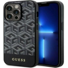 Guess Aizmugurējais vāciņš Guess Apple iPhone 14 Pro 6.1 hardcase GCube Stripes MagSafe Black