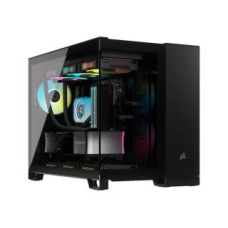 Corsair Datoru korpusi Corsair  2500X Mid-Tower Dual Chamber PC Case, Black