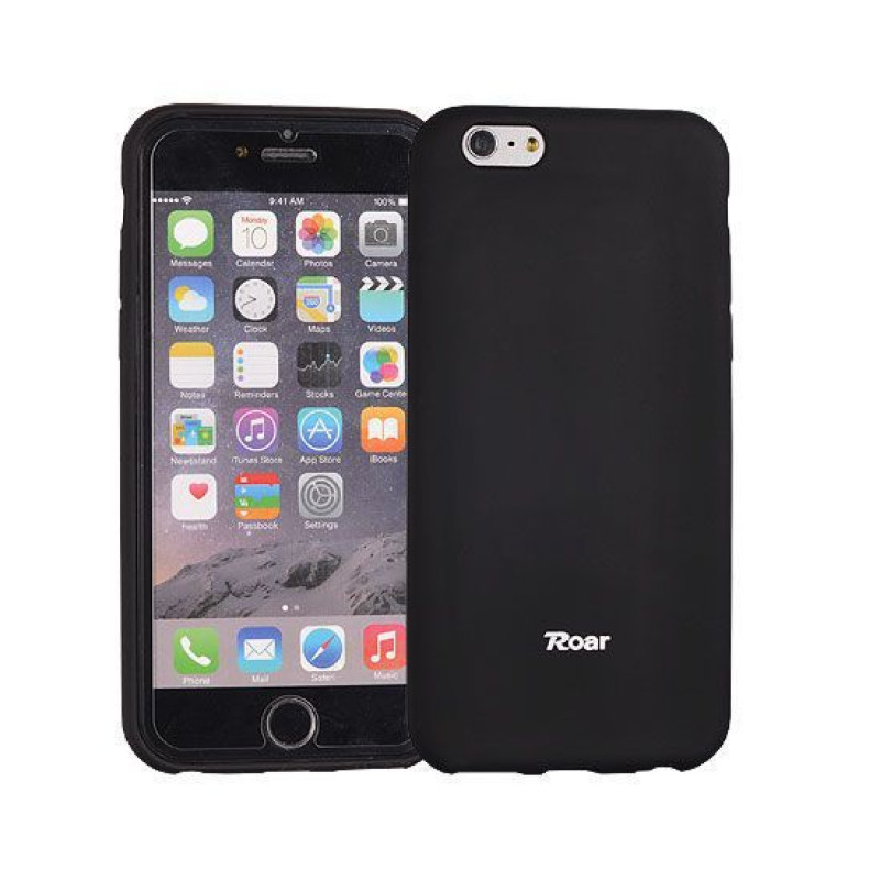 Roar Aizmugurējais vāciņš Roar Samsung Galaxy S8 Plus G955  All Day Jelly Case Black