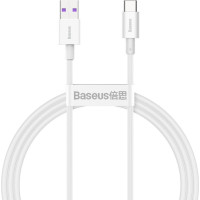 Baseus Kabelis Baseus  Baseus Superior USB Cable - USB Type C 66 W 6A 1 m White (CATYS-02)