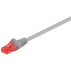 Goobay Parveidotājs Goobay  Patch Cable | 68449 CAT 6 U/UTP | PVC AWG 24/7 | Cable length: 15 m | Grey