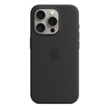 Apple Aizmugurējais vāciņš Apple - iPhone 15 Pro Silicone Case with MagSafe - Black