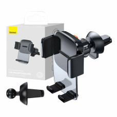 Baseus Auto turētājs Baseus  Baseus Easy Control Clamp car holder for grid (black)