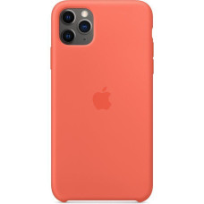 Apple Aizmugurējais vāciņš Apple  iPhone 11 Pro Silicone Case Clementine Orange