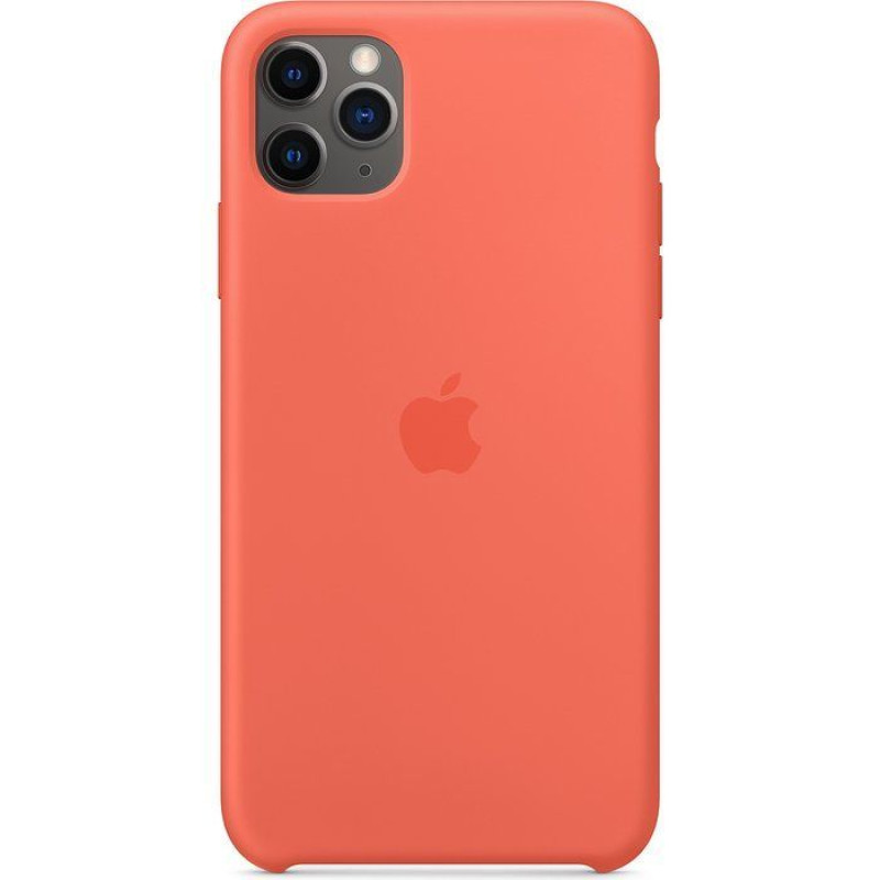 Apple Aizmugurējais vāciņš Apple  iPhone 11 Pro Silicone Case Clementine Orange