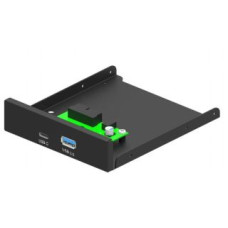 Gembird Pamatplate Intel procesorsiem Gembird  PC Accessory||1xUSB 2.0|1xUSB-C|FDI3-U3C-01