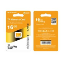Borofone Atmiņas kartes Borofone  MICROSD MEMORY CARD 16GB SDHC CLASS10 85MB/S