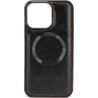 Evelatus Aizmugurējais vāciņš Evelatus Apple iPhone 15 Pro Max Multifunctional Wallet wristband leather case Black
