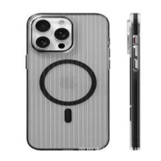 Evelatus Aizmugurējais vāciņš Evelatus Apple iPhone 16 Pro Max Suitcase MagSafe Case Transparent Black