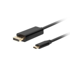 Lanberg Parveidotājs Lanberg  USB-C to DisplayPort Cable, 3 m 4K/60Hz, Black