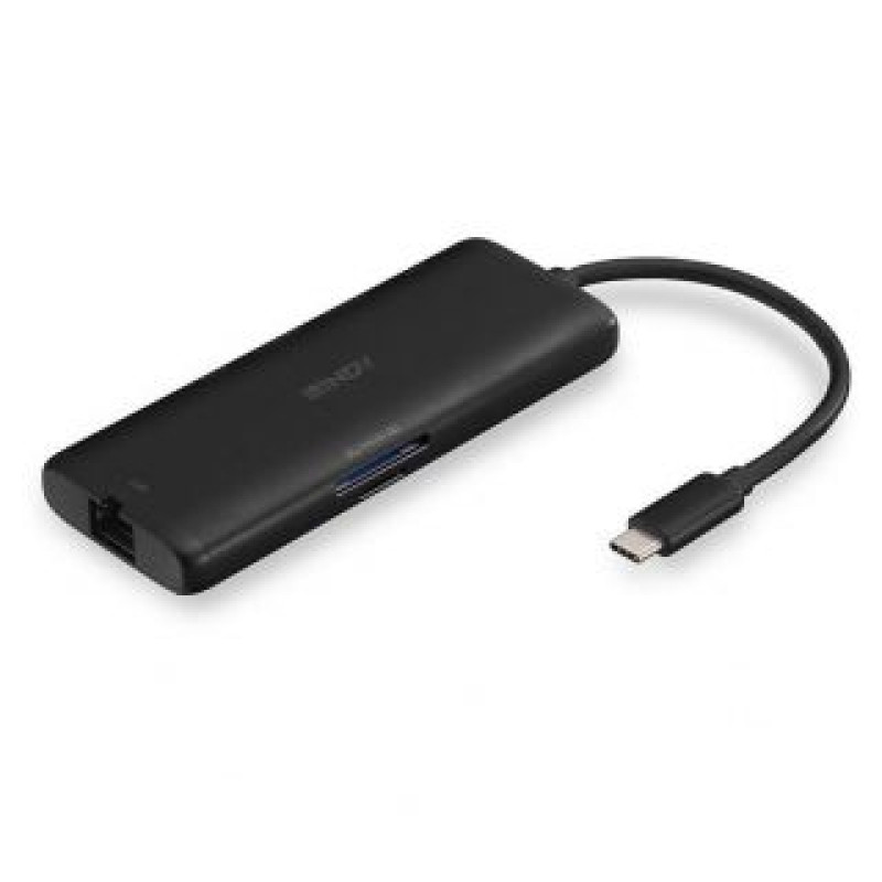 Lindy Parveidotājs LINDY  I/O DOCKING STATION USB-C/DST-MINI 43358