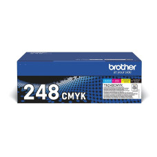 Brother Aksesuāri un izejmateriāli Brother  TN248VAL Toner Cartridge, Value pack with all 4 toners