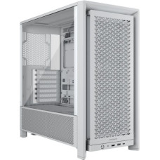 Corsair Datoru korpusi Corsair  PC Case | Frame 4000D RS Modular | White | Mid-Tower | Power supply included No