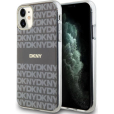 Dkny Aizmugurējais vāciņš DKNY Apple DKNY PC/TPU Repeat Pattern Tonal Stripe Magsafe Case for iPhone 11 Beige