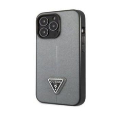 Guess Aizmugurējais vāciņš Guess Apple iPhone 13 Pro PU Saffiano Triangle Case