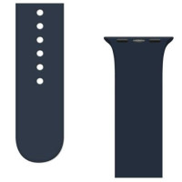 Ilike Siksniņa iLike  Silicone Strap APS Silicone Watch Band Ultra / 8/7/6/5/4/3/2 / SE (45/44 / 42mm) Strap Watchband Dark Blue