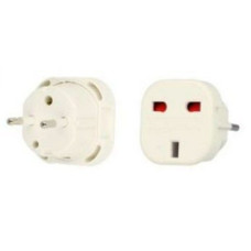 Ilike Parveidotājs iLike Universal UK/EU CHARGER ADAPTER White