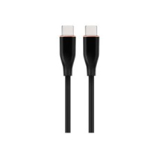 Cablexpert Lādētājs Cablexpert  Premium Silicon Type-C Power Delivery (PD) Charging and Data Cable, 1.5 m | CC-USB2S-CMCM-1.5M-BK