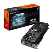 Gigabyte Grafiskās karte / Video kartes Gigabyte  Graphics Card||AMD Radeon RX 9070 XT|16 GB|GDDR6|256 bit|PCIE 5.0 16x|Triple slot Fansink|2xHDMI|2xDisplayPort|R9070XTGAMINGOC-16GD1.0