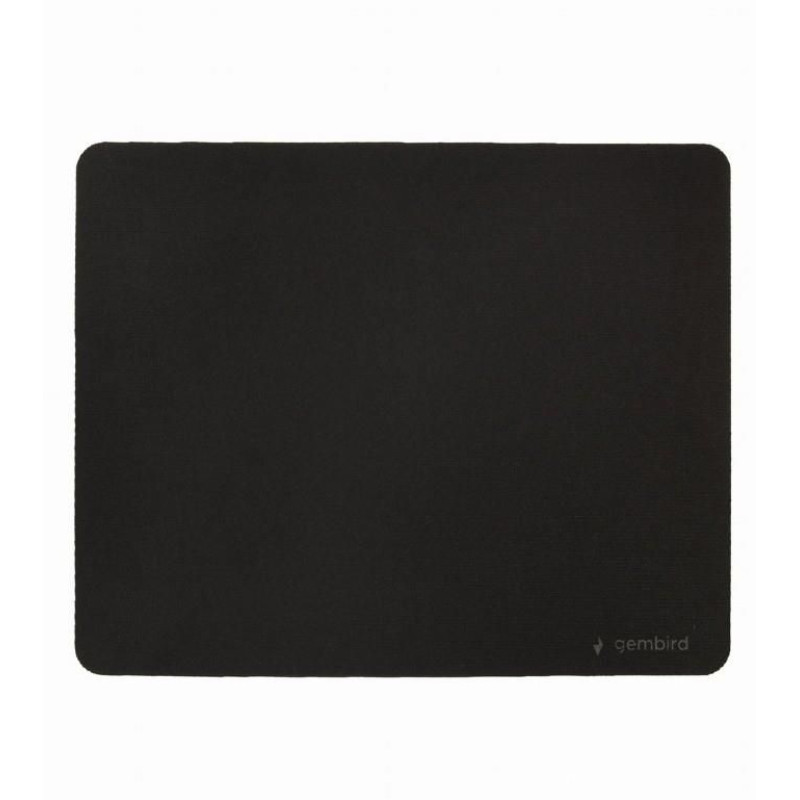 Gembird Datora pele Gembird  MOUSE PAD CLOTH RUBBER/BLACK MP-S-BK