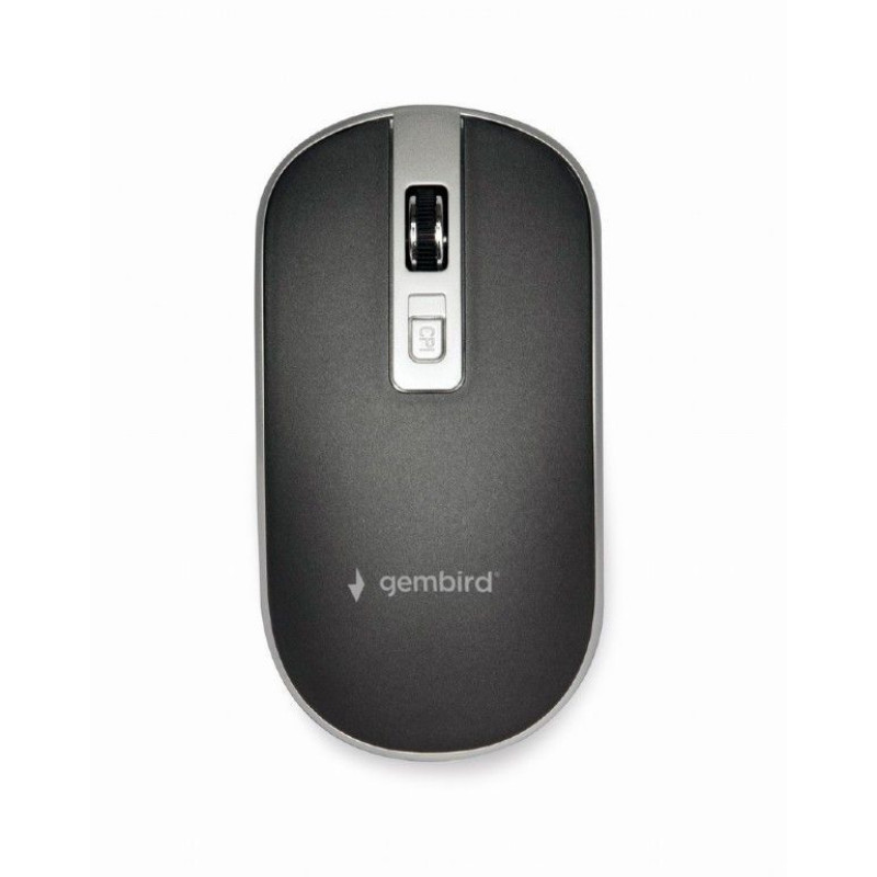 Gembird Datora pele Gembird  Wireless Optical mouse MUSW-4B-06-BG	 USB, Black