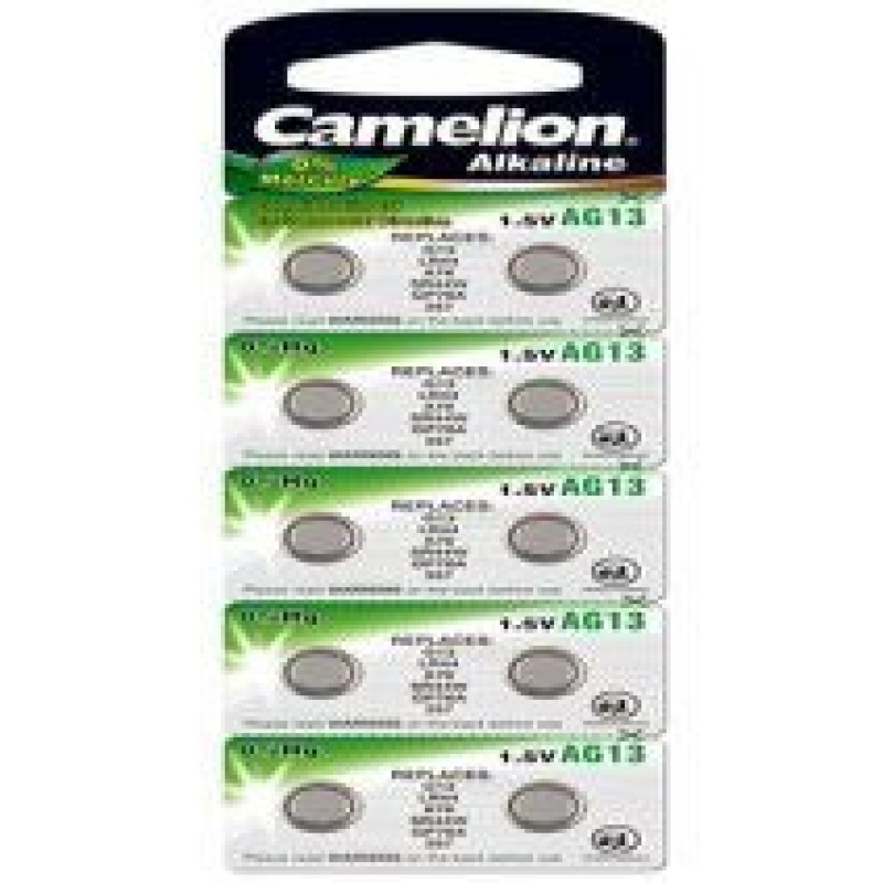 Camelion Cita datorprece Camelion  AG13/LR44/357, Alkaline Buutoncell, 10 pc(s)