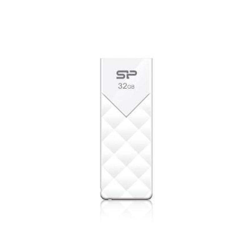 Silicon Power Zibatmiņa Silicon power  Ultima U03 32 GB, USB 2.0, White