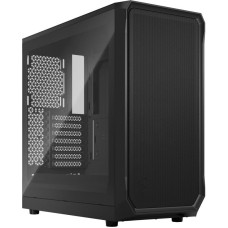 Fractal Design Datoru korpusi Fractal Design  Focus 2  Black TG Clear Tint, Midi Tower, Power supply included No