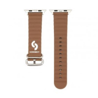 Connect Siksniņa Connect  Watch 38/40/41mm Marine leather Watch Strap Brown