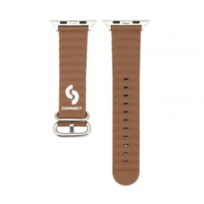 Connect Siksniņa Connect  Watch 38/40/41mm Marine leather Watch Strap Brown