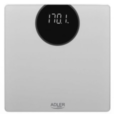 Adler Ķermeņa svari Adler  Bathroom scale AD 8175	 Maximum weight (capacity) 180 kg, Accuracy 100 g, Silver