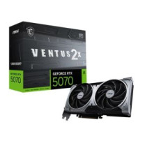 MSI Grafiskās karte / Video kartes MSI  Graphics Card||NVIDIA GeForce RTX 5070|12 GB|GDDR7|192 bit|PCIE 5.0 16x|Dual Slot Fansink|1xHDMI|3xDisplayPort|RTX507012GVENTUS2XOC
