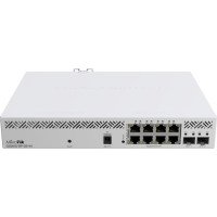 Mikrotik Nevadāms centrmezgls Mikrotik  Switch||8x10Base-T / 100Base-TX / 1000Base-T|2xSFP+|CSS610-8P-2S+IN