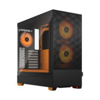 Fractal Design Datoru korpusi Fractal Design  Pop Air RGB Orange Core TG Clear Tint, ATX, mATX, Mini ITX, Power supply included No