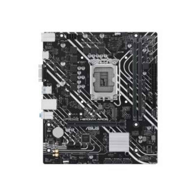 Asus Pamatplate Intel procesorsiem Asus  PRIME H610M-K ARGB | Processor family Intel H610 | Processor socket LGA1700 Socket | 2 DIMM slots - DDR5, non-ECC, unbuffered | Supported hard disk drive interfaces SATA-600, 1 x M.2 | Number of SATA connectors 4