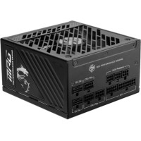 MSI Barošanas bloks MSI  Power Supply||MPG A1250GS PCIE5|1250 Watts|Efficiency 80 PLUS GOLD|MPGA1250GSPCIE5