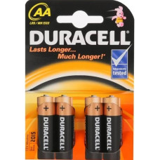 Duracell Cita datorprece Duracell  AA/LR6, Alkaline Basic MN1500, 4 pc(s)