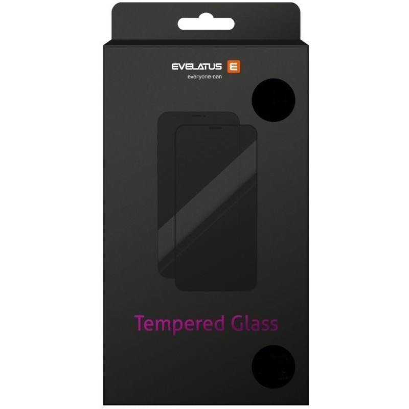 Evelatus Aizsargstikls Evelatus Samsung Galaxy  A33 5G 2.5D Full Cover Japan Glue Glass Anti-Static