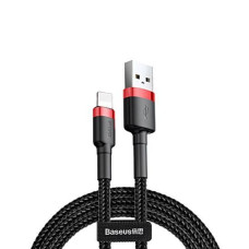 Baseus Kabelis Baseus  CABLE LIGHTNING TO USB 1M/RED/BLACK CALKLF-B19